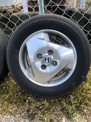 ホンダ　バモス　純正ホイール