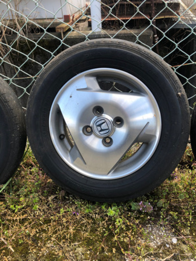 ホンダ　バモス　純正ホイール