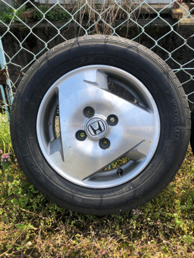 ホンダ　バモス　純正ホイール