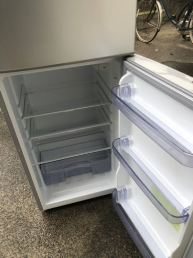 シャープ SHARP SJ-H12Y-S 冷蔵庫118L 右開き2ドアシルバー