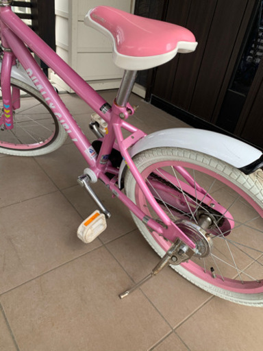 自転車　18インチ　女の子用