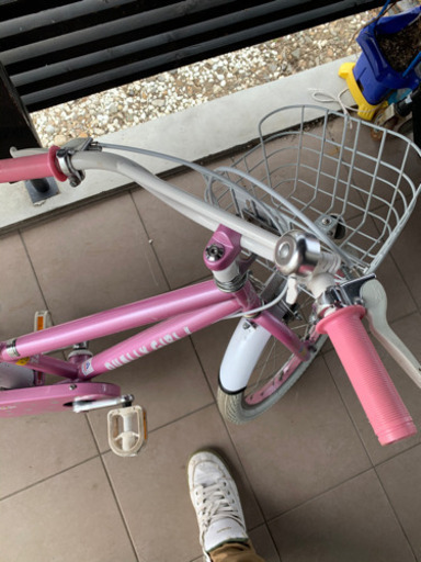自転車　18インチ　女の子用