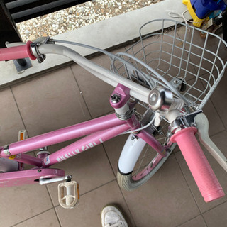 自転車　18インチ　女の子用