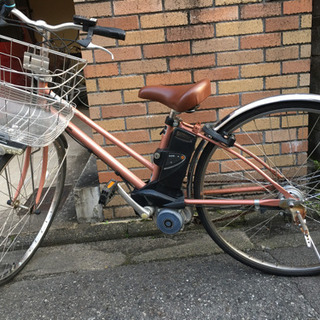 決定しました　電動自転車　Panasonic lithium ビビ　