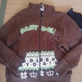 美品BABYDOLL大人用　3着セット　リバーシブルパーカの画像