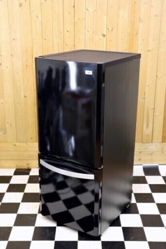 配達込み　Haier ハイアール 138L 2ドア 冷凍冷蔵庫 JR-NF140H 2015年製　単身　ブラック