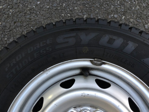 145R12 YOKOHAMA スタッドレス ホイール セット_2