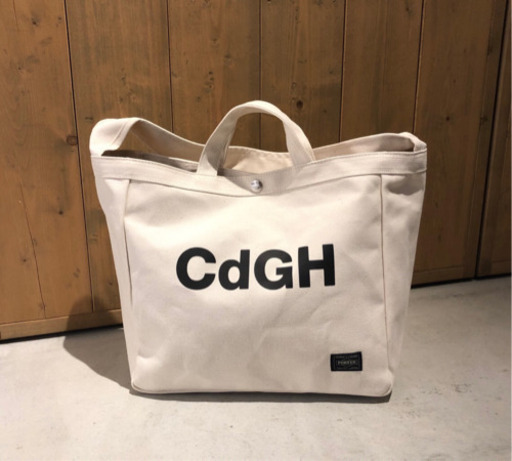 新品未開封 コムデギャルソンオム キャンバストート ポーター  CdGH
