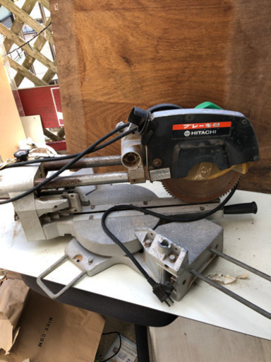 電動スライド卓上丸ノコ