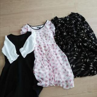 レディース　春夏　ワンピース　３着　M