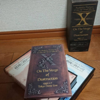XJAPAN 破滅に向かって 1992.1.7 TOKYO DOME LIVE【VHS】の画像