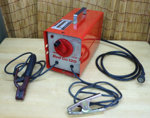ジャンク扱い スズキッド 交流アーク溶接機 レッドゴー120 SSY-121R 50Hz マスク 溶接棒 延長20ｍ付 スター電器  ☆ PayPay(ペイペイ)決済可能 ☆ 札幌市 豊平区 平岸