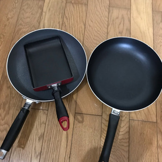 フライパン 3個セット 未使用品です