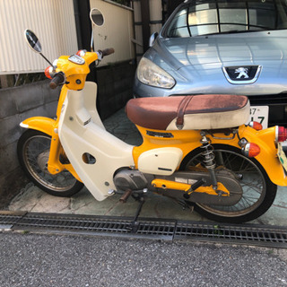 スーパーカブ シートの画像