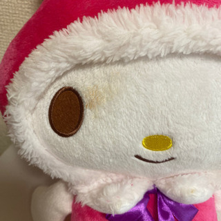 マイメロディふんわりピンクBIGぬいぐるみの画像