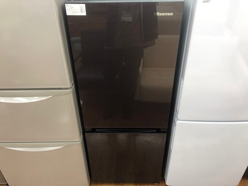 安心の1年保証付！Hisense　2ドア冷蔵庫　2018年製　150L【トレファク所沢店】