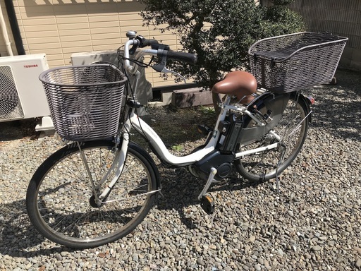 ヤマハPAS ナチュラXLスーパー 24インチ白 2014年モデル 12.8Ah★リコール対応整備済★