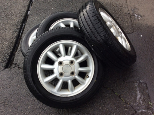 スズキ純正 アルミホイールタイヤセット 13インチ