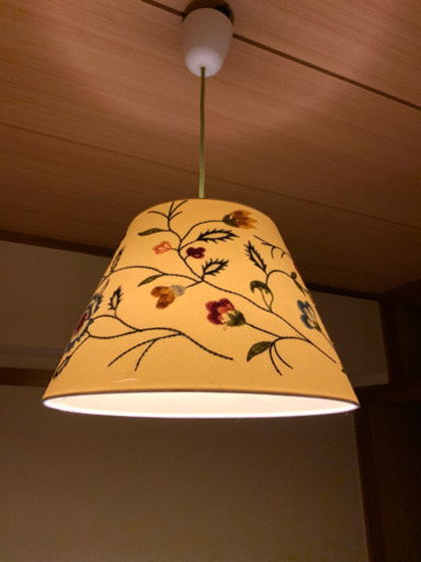 ペンダンドライト  ペンダンドランプ 照明器具 子供部屋 刺繍