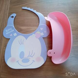 ミニーちゃん ベビーお食事グッズの画像