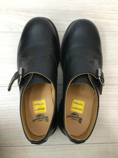 ［値下げしました！早い者勝ち］Dr.MartensドクターマーチンUK8モンクストラップバックルベルトシューズ