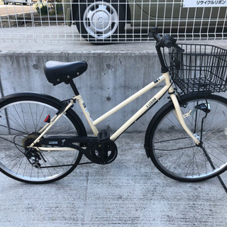 6段変速 自転車 シティサイクル 26インチ