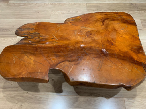 一枚板　木製テーブル