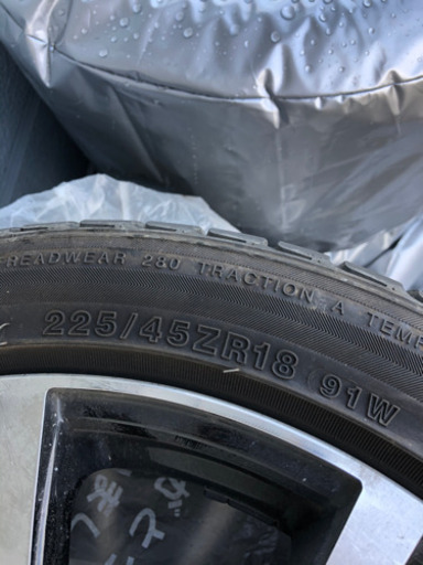 ホイール付きノーマルタイヤ4本セット　値下げ