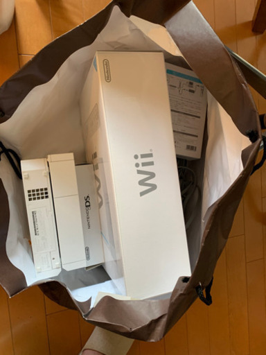 wii本体2台、ds1台