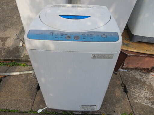 シャープ洗濯機5.5キロ　2012年製　ES-GE55L-A