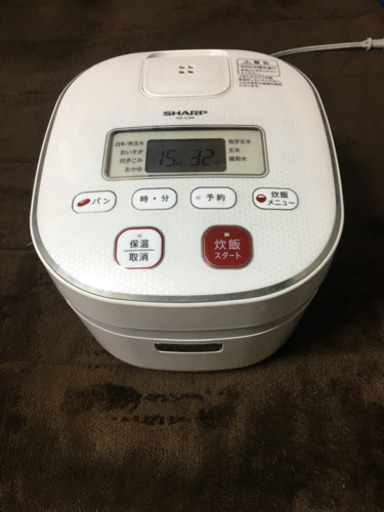 SHARPの炊飯器(KS-C5H)