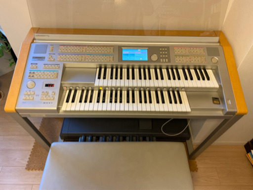  YAMAHA ヤマハ エレクトーン 電子ピアノ　Electone STAGEA　2005年製　49鍵x2　FS鍵盤　ELS-01　d