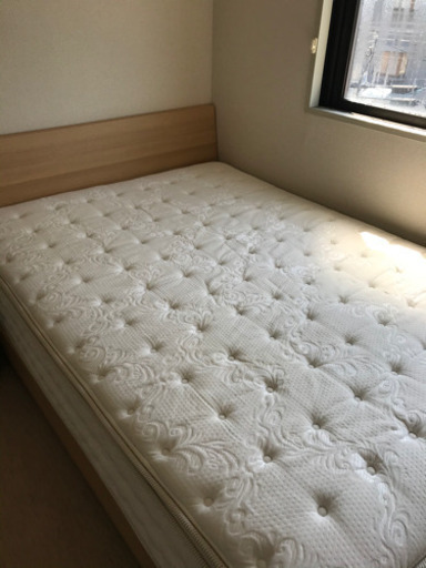 ダブルベッド★状態良い　買取帝国　朝霞店