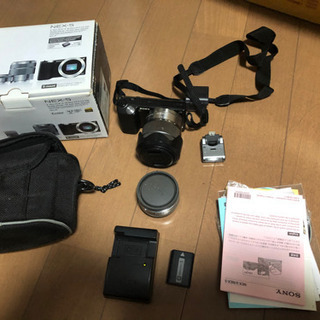 SONY NEX-5R ミラーレスカメラ ホワイト おまけ付き NEX-5R ミラーレス