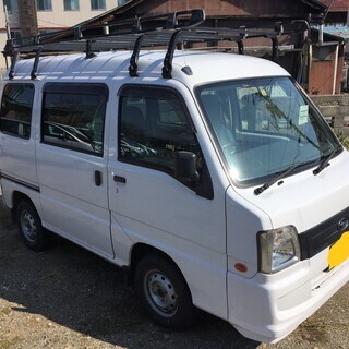 スバル　サンバーバン　VB　4WD　H21年　車検R3年6月　9...