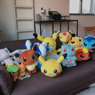 新品タグ付き ポケモン ぬいぐるみ 1個500円