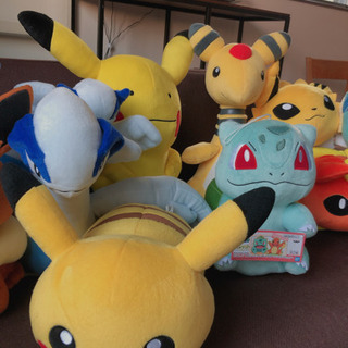 新品タグ付き ポケモン ぬいぐるみ 1個500円の画像
