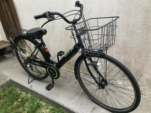 美品 27インチ6段ギア自転車