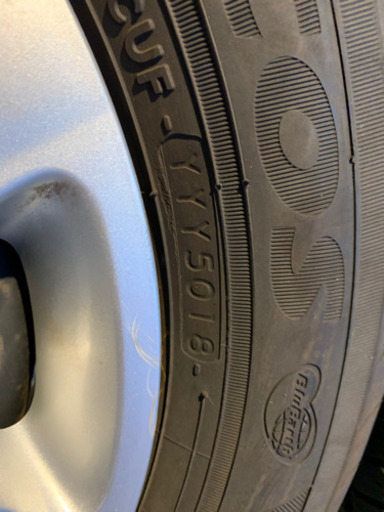 中古サマータイヤ&ホイール４本セット　155/65R13