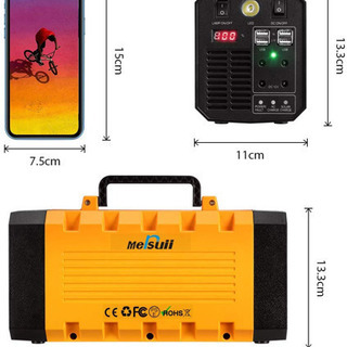 新品未使用】ポータブル電源 アウトドア キャンプ 災害時