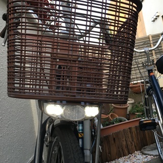 SANYO（現Panasonic）eneloop bikeリチウムイオン6Ah 26インチ同色2台を纏めての画像