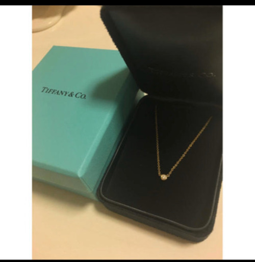 Tiffany ダイヤモンドバイザヤード 0.05カラット イエローゴールド