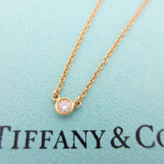 Tiffany ダイヤモンドバイザヤード 0.05カラット イエローゴールドの画像