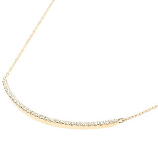 ete K18YGパーティクル ネックレス