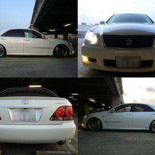 ☆車検付GRS184！ZERO CROWNアスリート315ps！人気のパール.車高調.皮革.ムーンルーフ☆東京/大田区【下取OK】の画像
