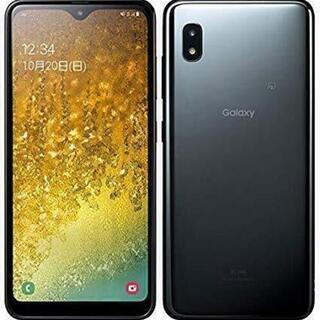 Galaxy A20 スマホau　ブラック 32 GB （SIM...