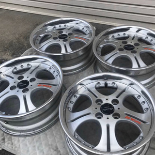 work 15インチ6j ＋29 4本 ホイールのみ 値下げ