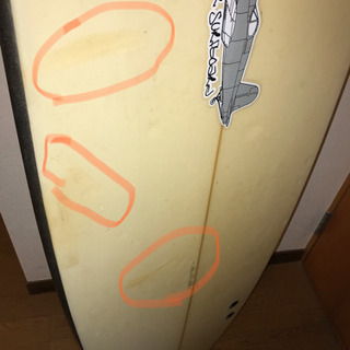 サーフボード　リペア多キズ多の画像