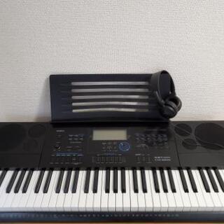 【中古・ほとんど使用なし】カシオ 電子キーボード 61標準鍵 ハイグレードタイプ