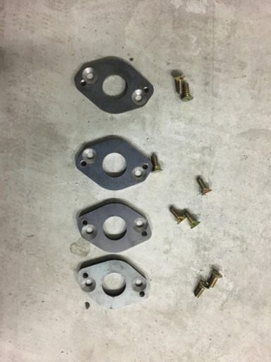 Z400FX キャブ流用アダプター